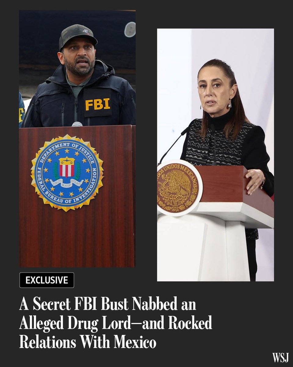 Exclusive: The FBI helped bust an Olympian turned alleged drug lord—and rocked relations with Mexico. on.wsj.com/3Z3RrZ5