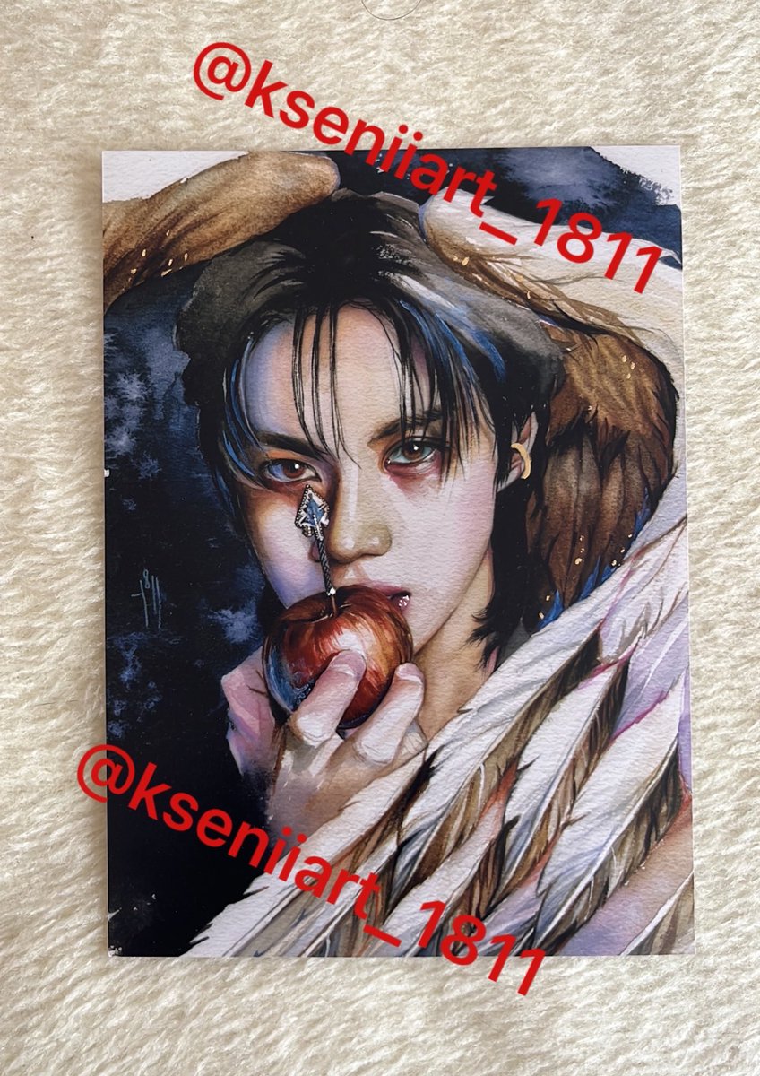 I love my sweet friend and artist @kseniiart_1811 artwork of our