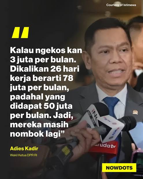Setelah punya Deputi BI tidak punya pengalaman moneter, selanjutnya kita akan punya hakim MK yang tidak bisa matematika.

And still, Wapres kita Gibran