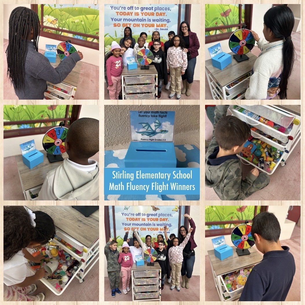 StirlingElem's tweet photo. Congratulations to our Fluency Flight winners for showing focus and determination while completing last week’s challenge! 🐎🌟
#StirlingStallions
#iReadyMath @CurriculumAssoc
@browardschools https://t.co/XUTGLHZI7q
