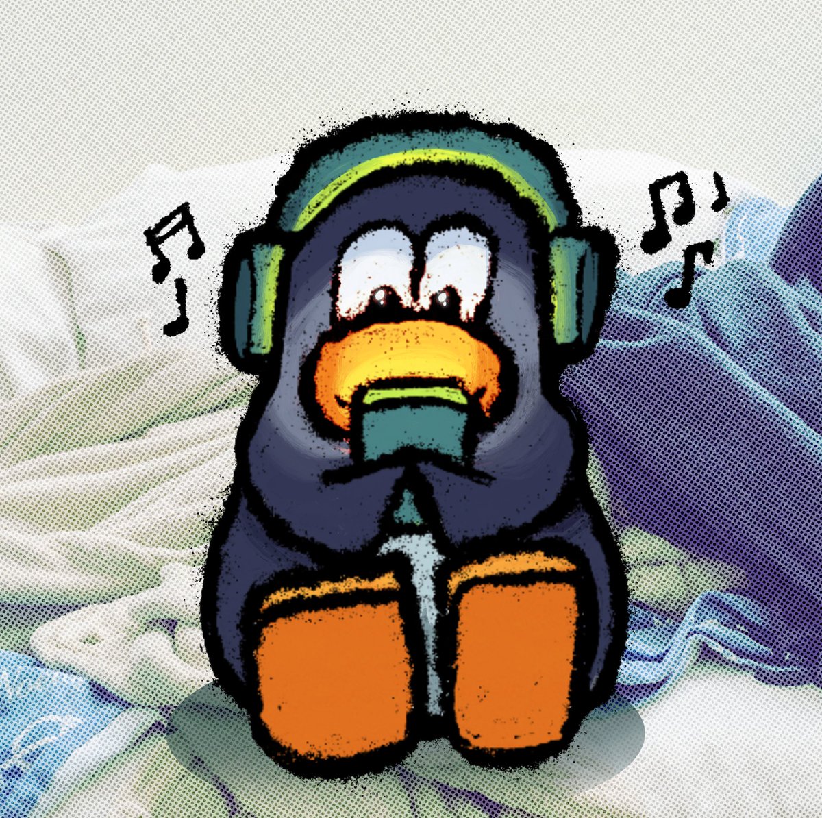 me during the blizzard 🐧