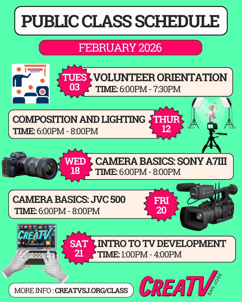 CreaTV San Jose tweet media