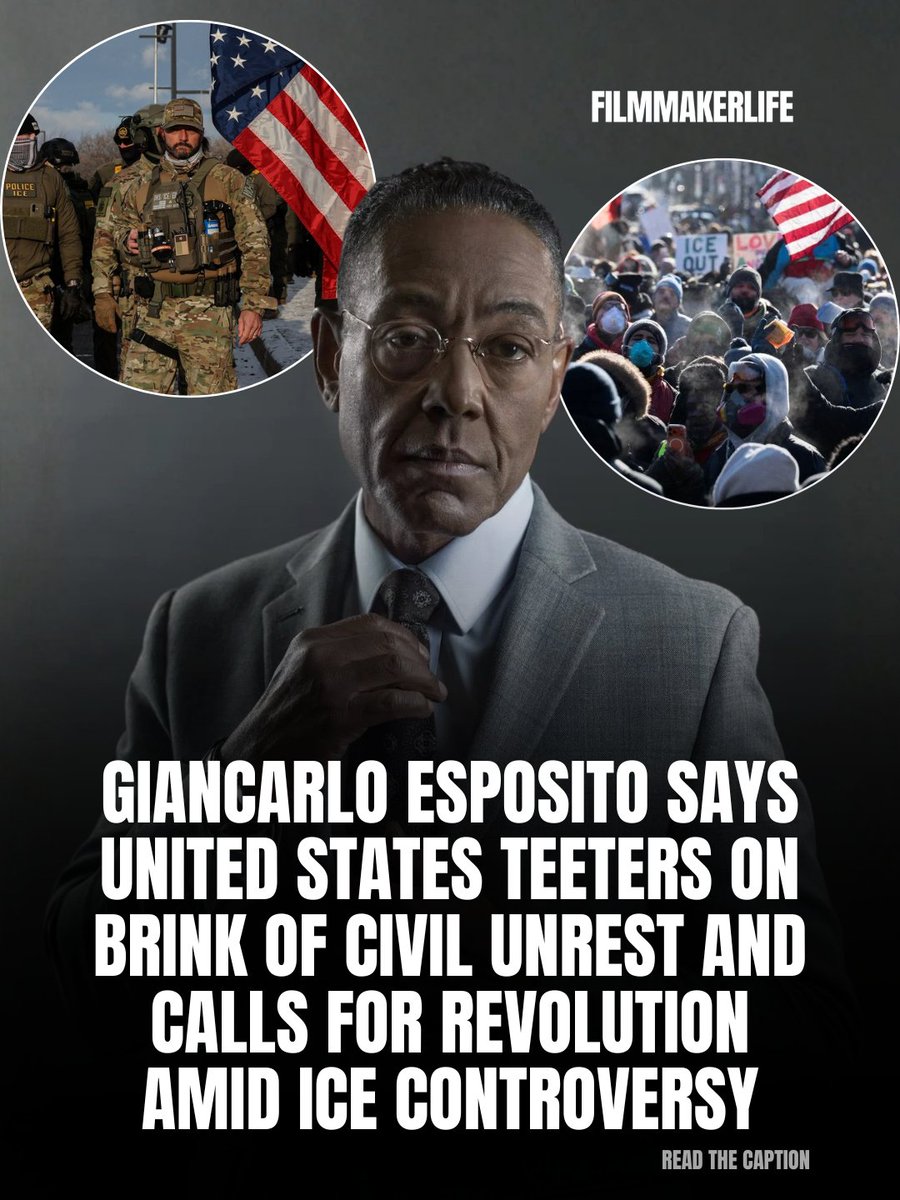 Giancarlo Esposito has ignited conversation about rising political tensions in the United States with blunt remarks about civil strife.
•
For more, visit:
filmmakerlife.com
•
#FilmmakerLife #WorldClassFilmAwards  #GiancarloEsposito #BreakingBad #TheBoys