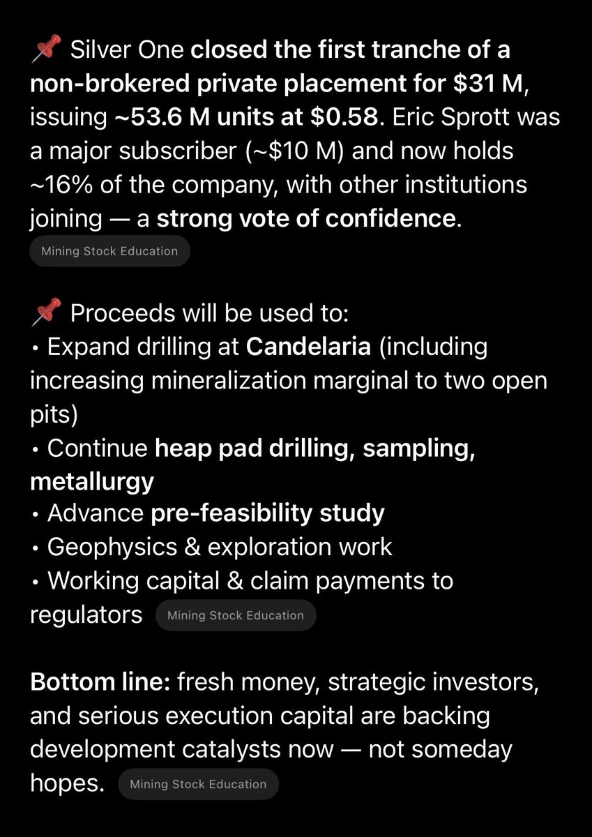 CharlesT_555's tweet photo. SLVRF deserves a hard look. π
#Silver #SLVRF #SVE #Tesla #Mining #EVSupplyChain #StrategicMetals
https://t.co/JWM5r0UURw @silveroneinc https://t.co/A3FZeGGyPd