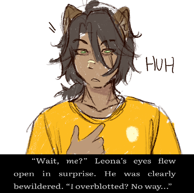 The cat was too stunned to speak