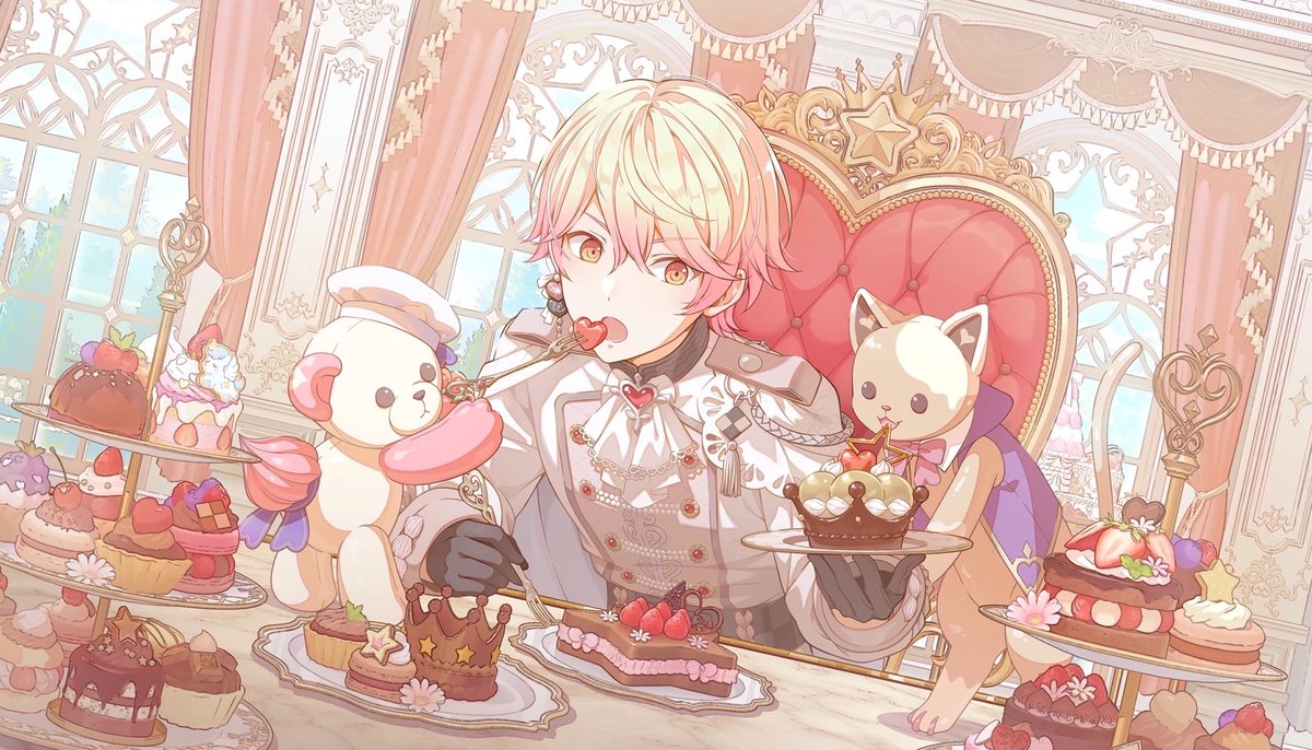 seibaiiiitasu's tweet image. the valentines set is so beautiful if you have it just admit you hate pretty and cute things