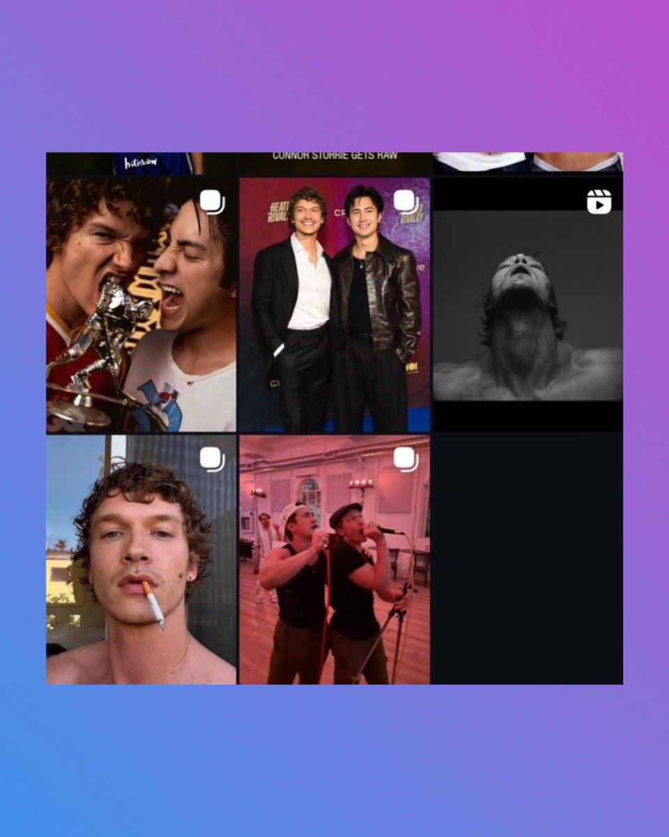 QGdoPOP's tweet photo. Connor Storie, astro de Heated Rivalry, arquivou todas os posts relacionadas à série em seu Instagram. https://t.co/Z6EQeONMpI