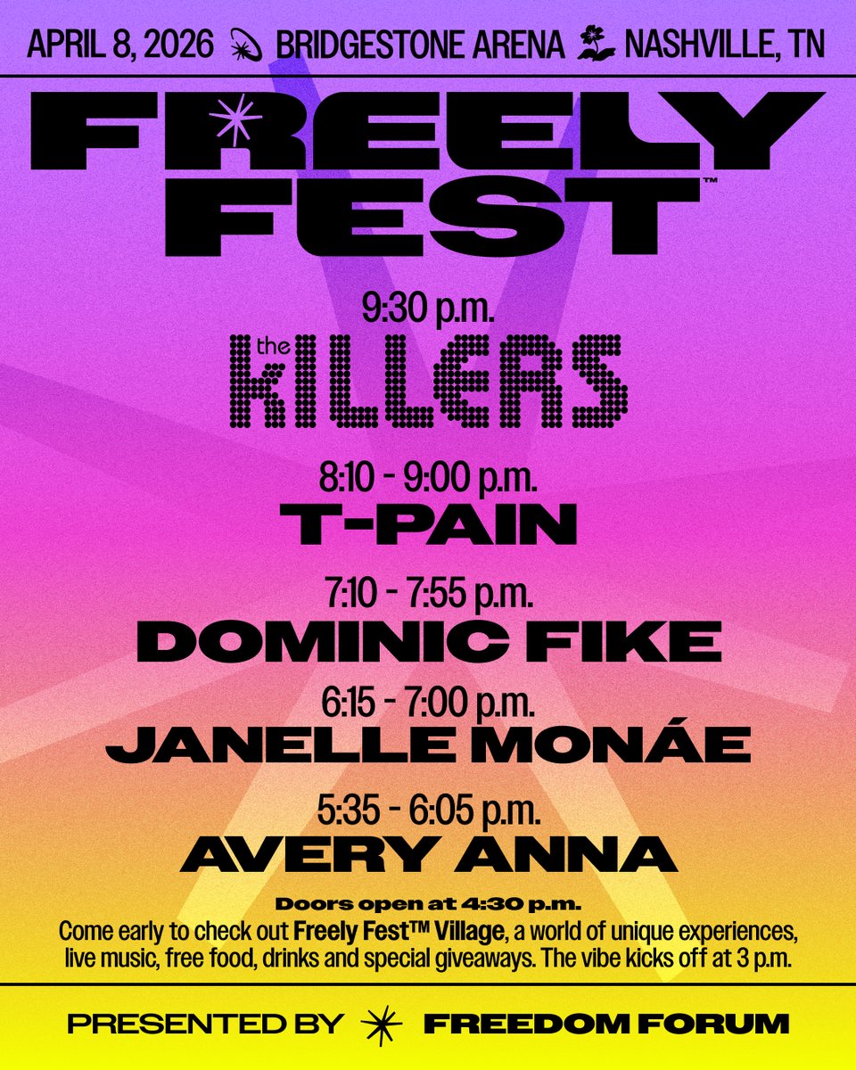 Freely Fest tweet media