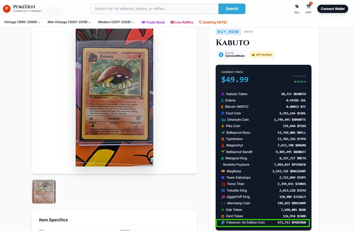 PokemonFansBase's tweet photo. 🚨 UTILITY UNLOCKED! 🔓

$POKEMON just leveled up!

You can now use $POKEMON tokens to buy real Pokémon cards via our partner platform: https://t.co/OhcGxfT4wc

This is what building real utility looks like:
• On-chain token → real-world collectibles
• First-edition lore → tangible value
• Community token → actual use case

More integrations. More reasons to hold.

This is only the beginning. 🔥⚡️💧☘️