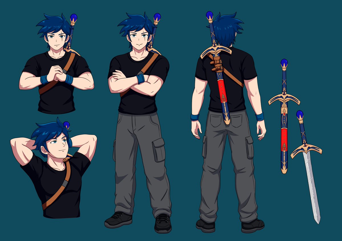 storm_damian's tweet photo. @basedbinkie A'ight, Bet. This is my OC Damian https://t.co/oDK4rLdSsR