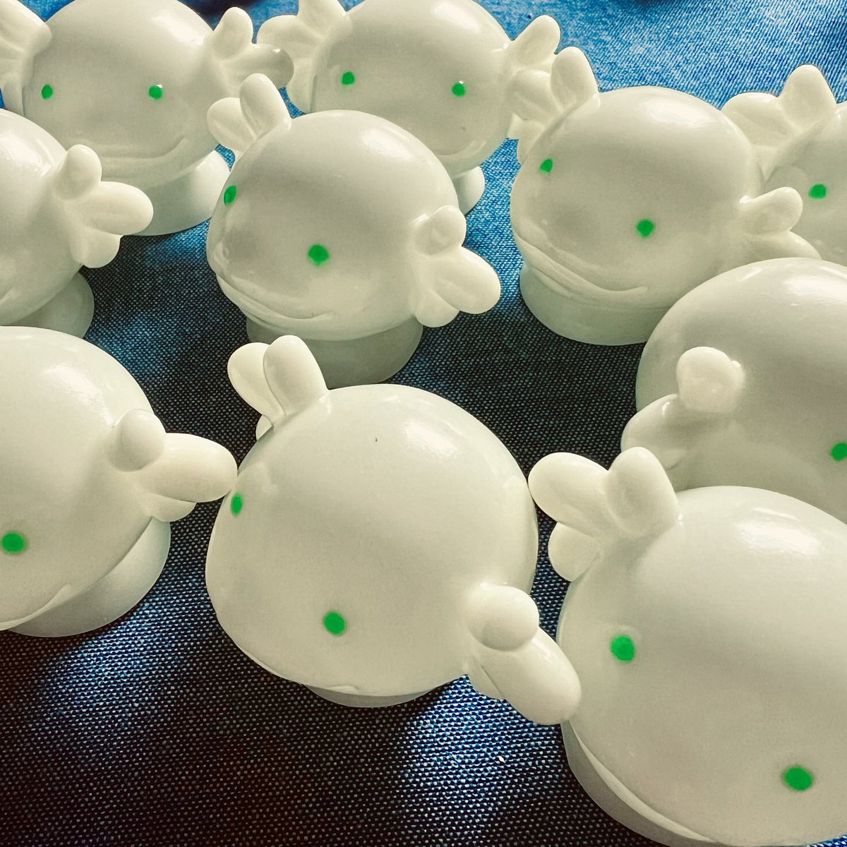 おはウパです∋( ・ ⌓ ・ )∈ 蓄光MoMoもワンフェスに連れて行きます