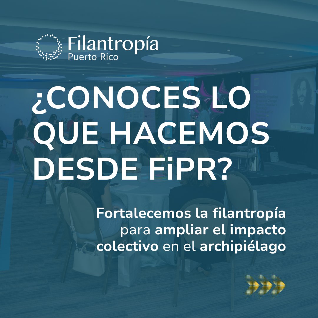 Filantropía Puerto Rico tweet media