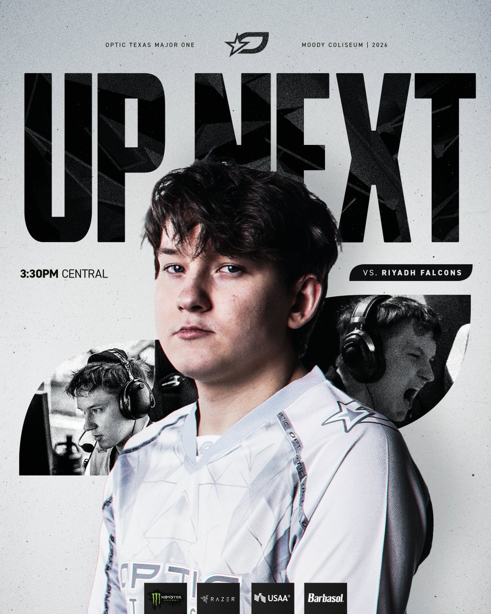 First Match of the Weekend

OpTic vs Falcons

Twitch.tv/Scump