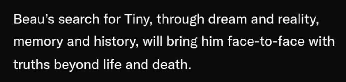 I really want to know more about what this means like this is so interesting? It makes it hard for me to guess what this film will actually look like so I’m very intrigued