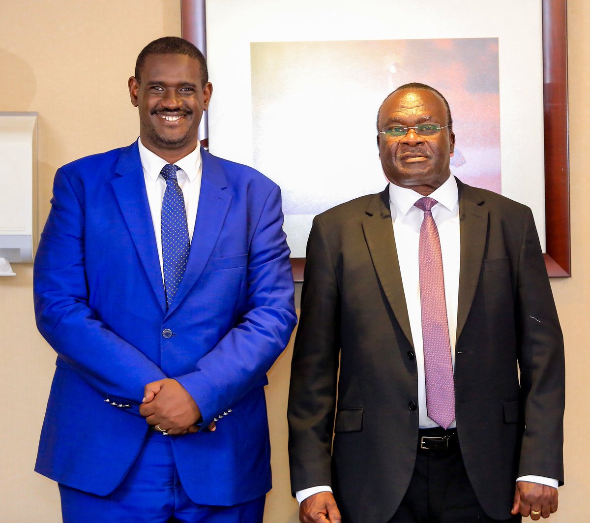 JSConversations's tweet photo. The Moment with the Guest today His Lordship Owiny Dollo https://t.co/P1L9MmX7QK