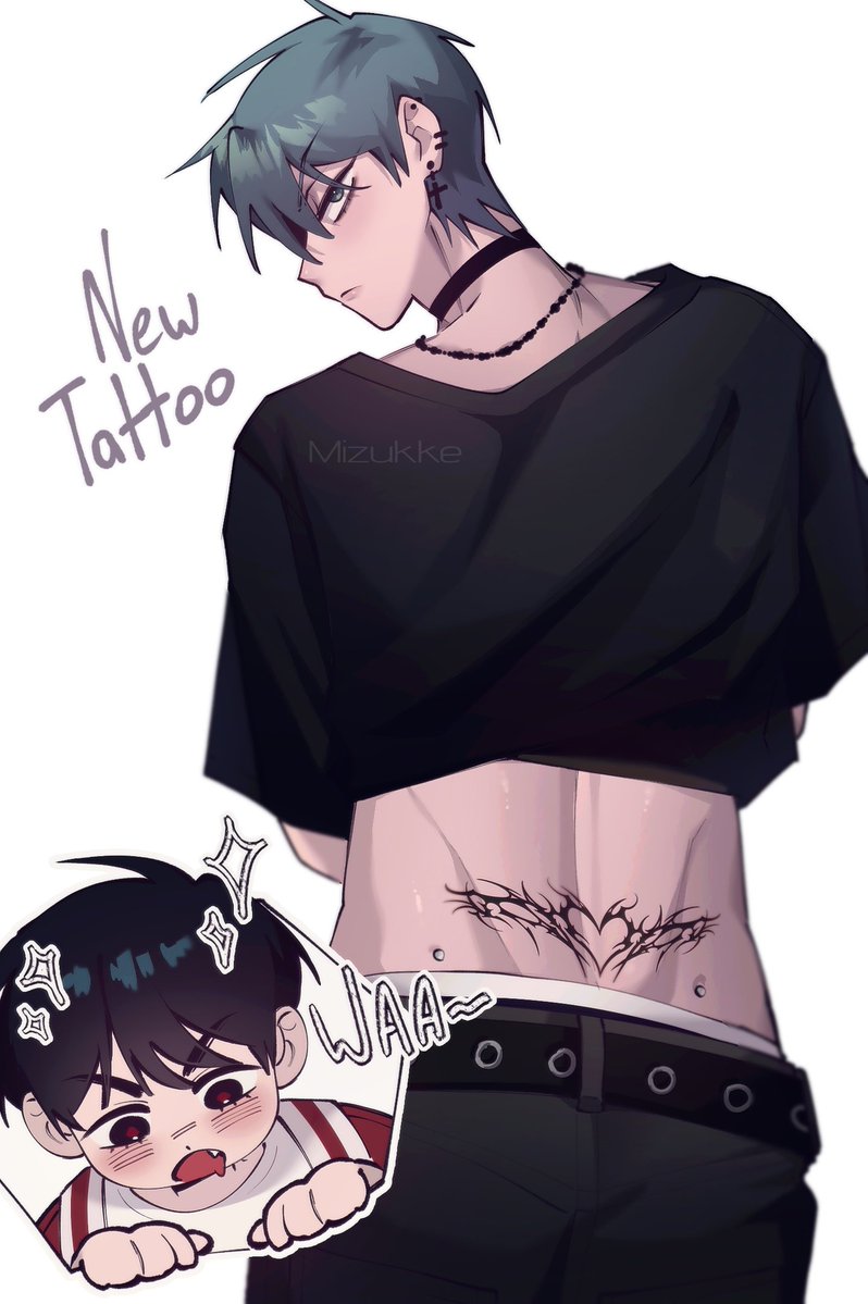 _Mizukke_'s tweet image. Tattoo ღゝ◡╹ )ノ
#ivantill