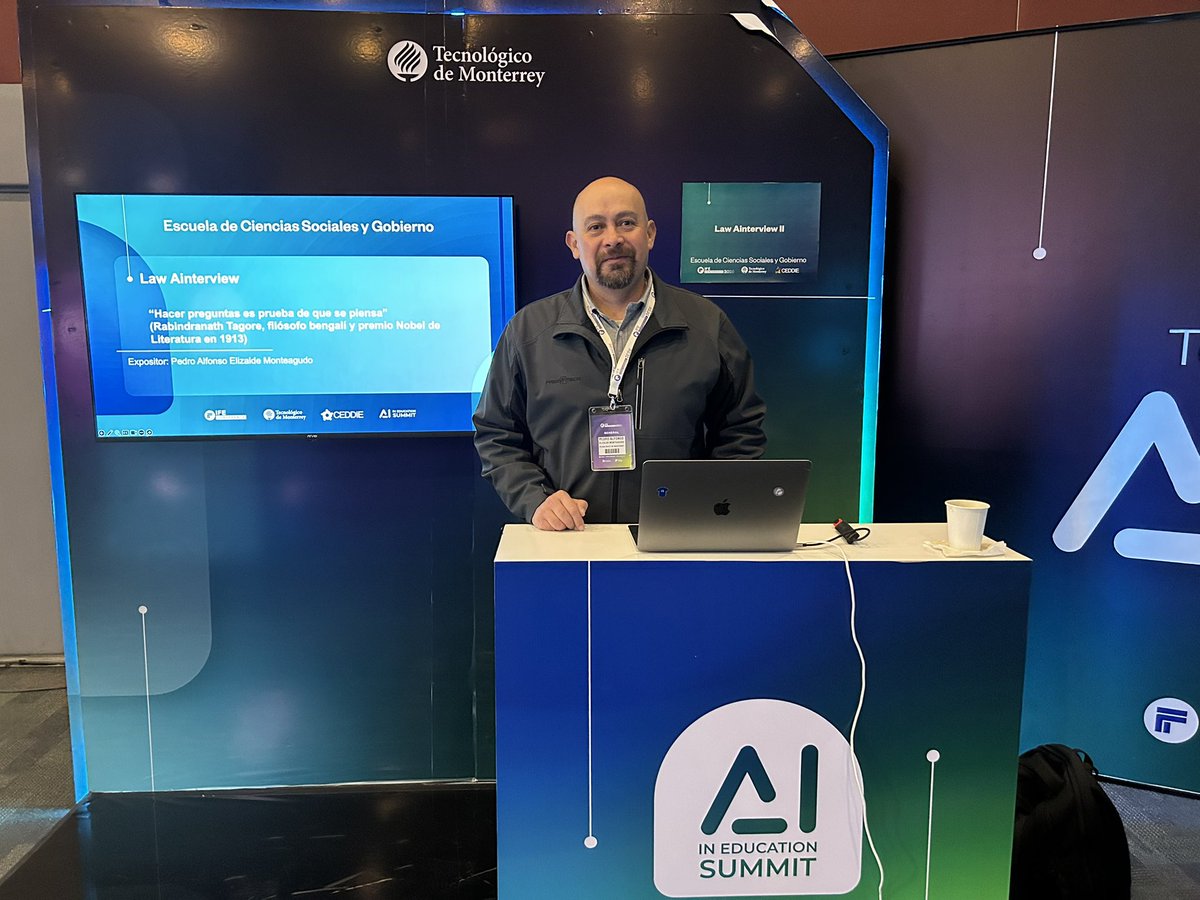 pelizalde32's tweet image. La IA abre nuevas opciones en la enseñanza del Derecho. ¿Cómo preguntar a un cliente para identificar su problema legal? Dentro del AI Academic Exchange, compartí mi experiencia con la IA para que estudiantes de derecho internacional privado pudieran entrenar esta competencia.