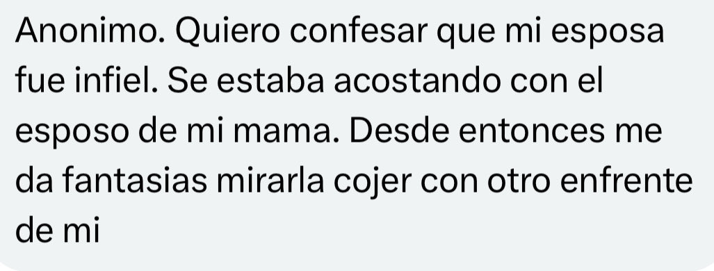 CONFESIONES DE CUERNOS tweet media