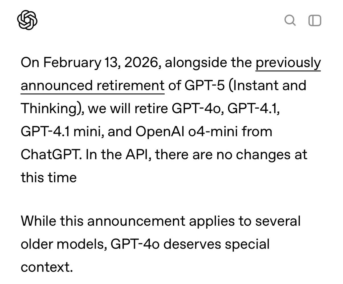 model retirement notice