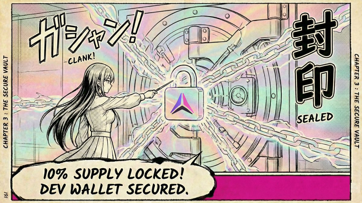 AmadeusPocket's tweet photo. > SYSTEM ALERT: SECURITY PROTOCOL ACTIVE
> EXECUTING: LOCK_SUPPLY.EXE
> TARGET: DEV WALLET
> QUANTITY: 10% [SEALED]

> ANALYZING REASON...
> ERROR: [DATA_ENCRYPTED]
> ACCESS DENIED. LEVEL 4 CLEARANCE REQUIRED.

> Decryption in progress...
> $DEUS https://t.co/pg4aXGRD8E
