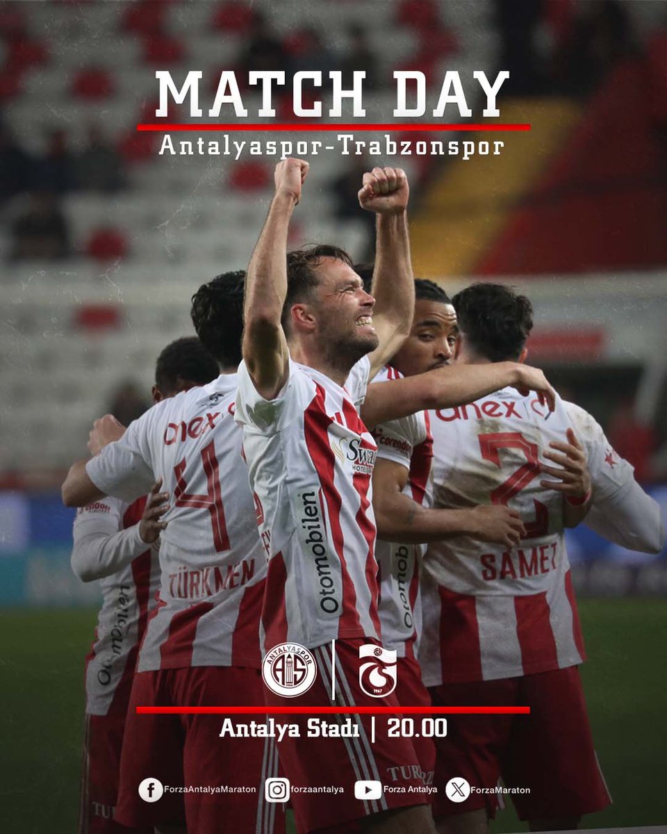 🤝 Together ♾️ Forever

🇵🇪 #Antalyaspor
🦂 #AkreplerinMaçıVar
🔥 #ForzaAntalya