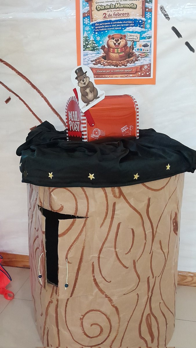 🦫🌤️ Pupils from @ceipfontan waiting on the groundhog’s weather prediction on February 2nd.
Stay tuned! 

📬 Meanwhile, voting to choose its name.

#ceipfontan #diadelamarmota #bilingüismo