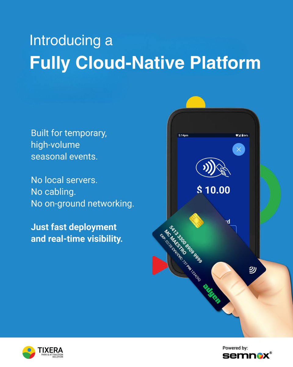 Semnox Solutions tweet media