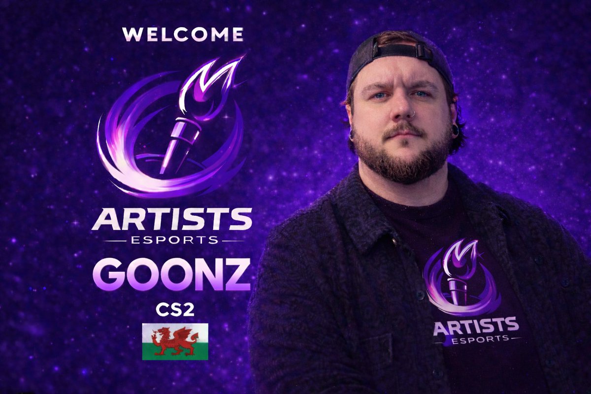 🚨Signing Alert🚨

Welcome Goonz to the Artists Esports CS2 roster 🔥
Rifler. Lurker. More Smokes than snoop .
Lock it down. 💨🎯
#CS2 #ArtistsEsports