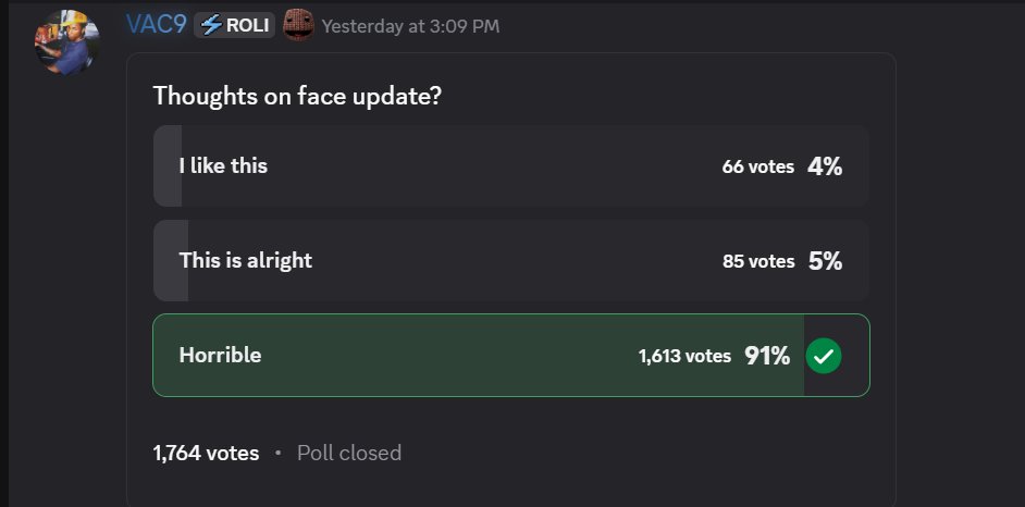 Roblox Trading News | Rolimon's tweet media