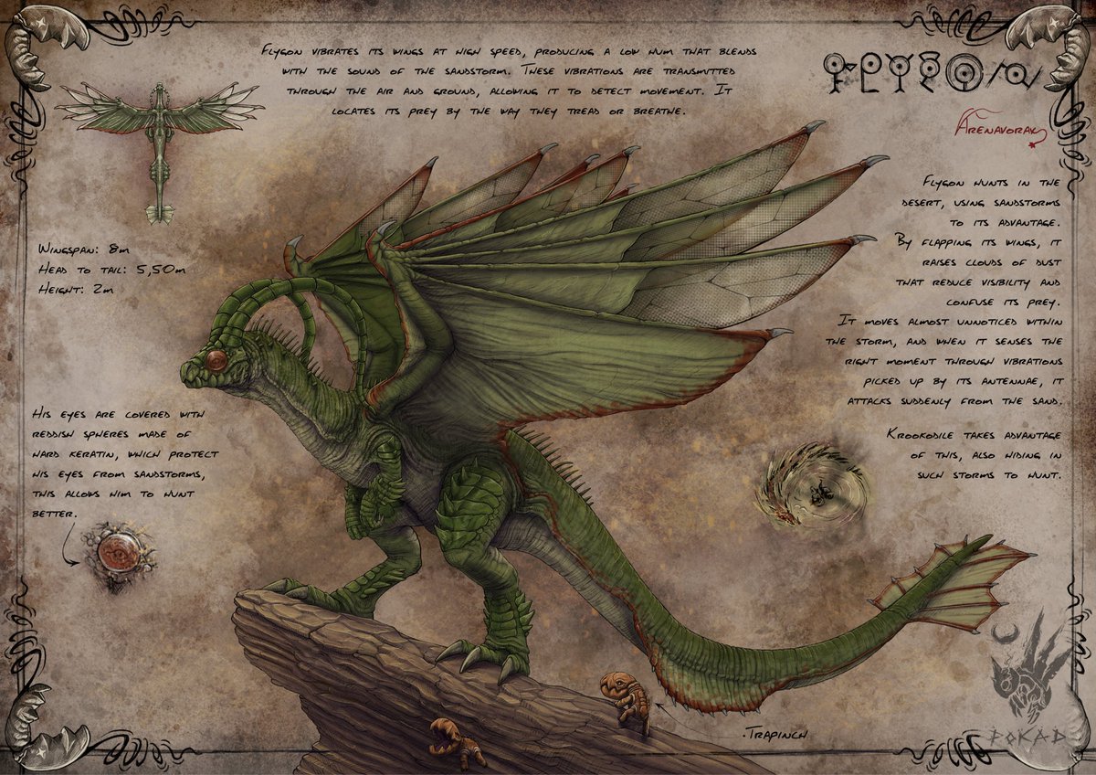 Who doesn’t love Flygon the dragon of the desert