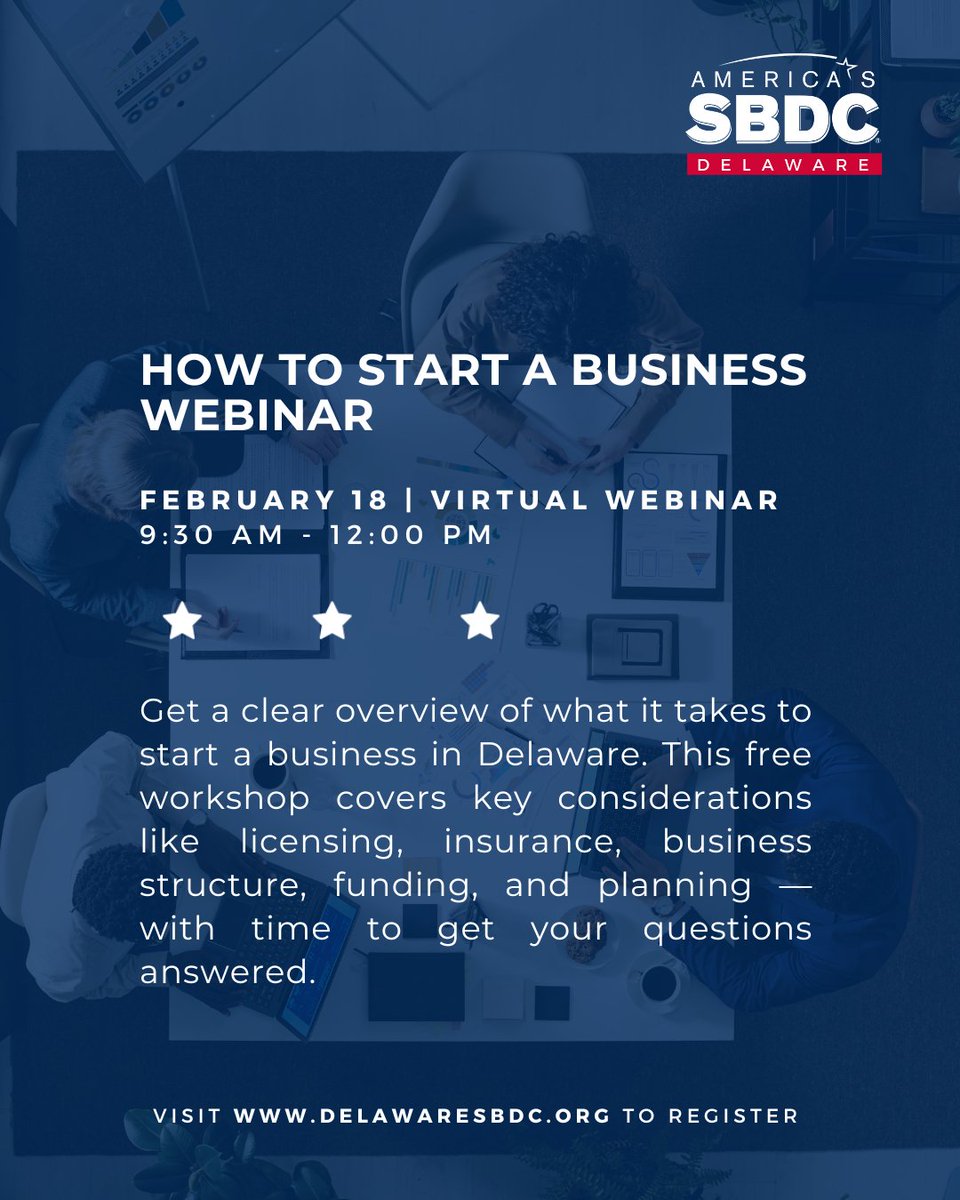 Delaware SBDC tweet media