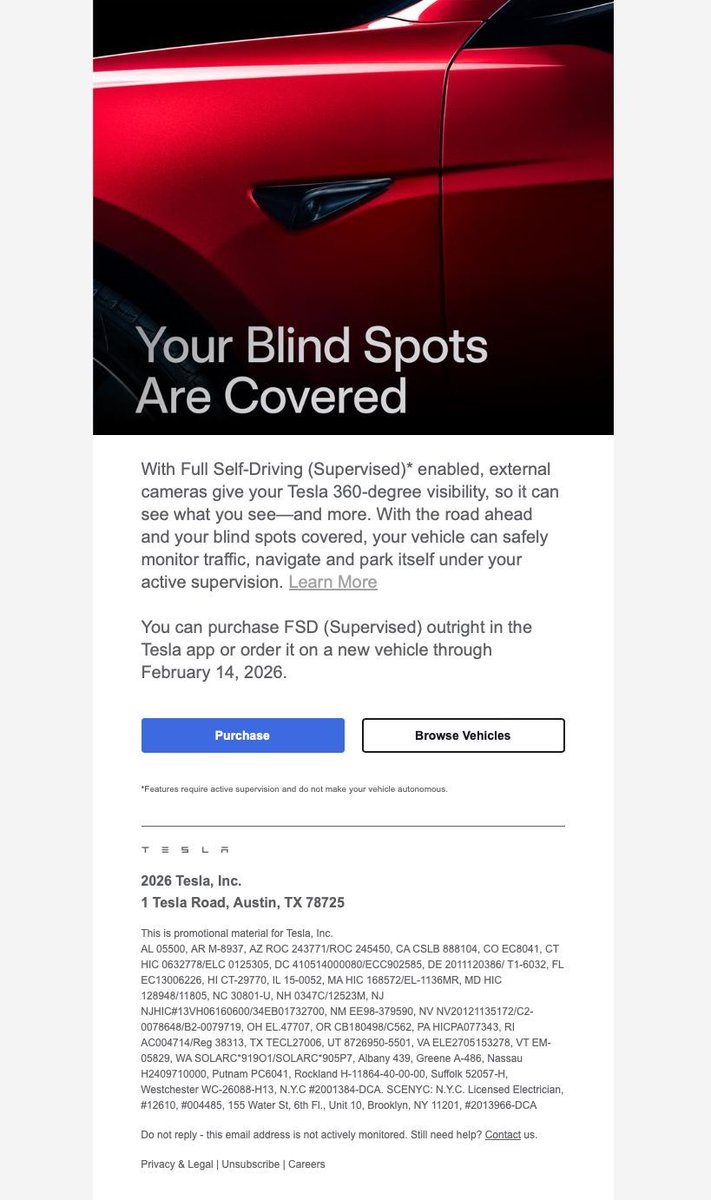 ASK FOR TESLA: Since Model S and X production is being discontinued, would it be possible to offer a discounted FSD purchase price for those who purchased their existing S or X vehicles with the Drive Anywhere package? This would be similar to what Tesla has done for owners who