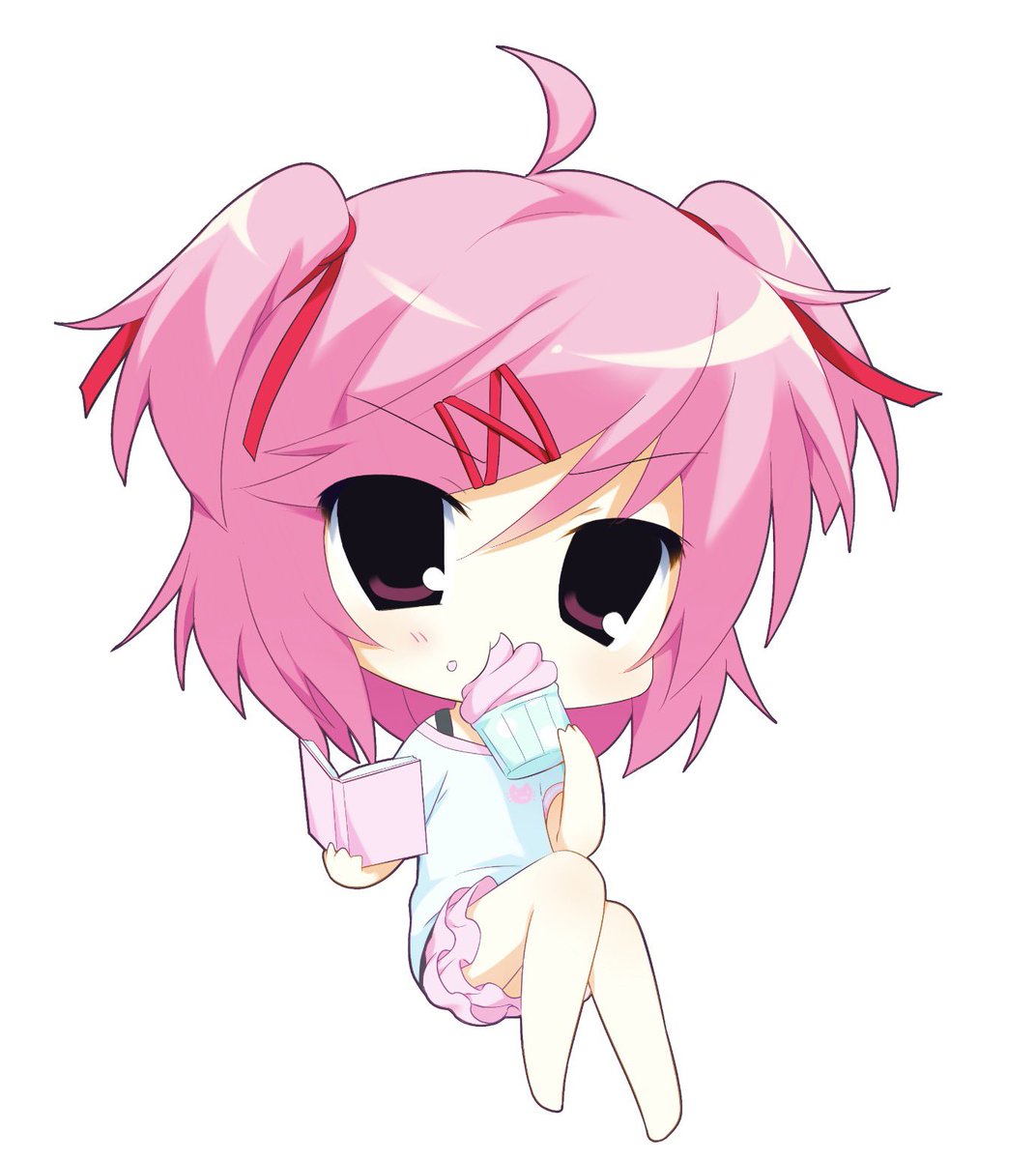 Bonnybel_'s tweet image. Chibi natsukii