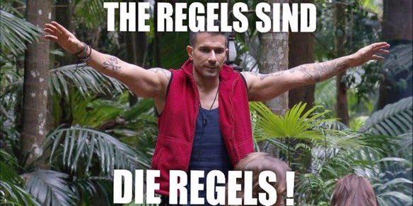 Raketenguenther's tweet photo. Genau, die Regeln sind die Regeln - sagte schon einst Marc Terenzi. ☝🏻 #ibes2026 https://t.co/DmPusVEVub