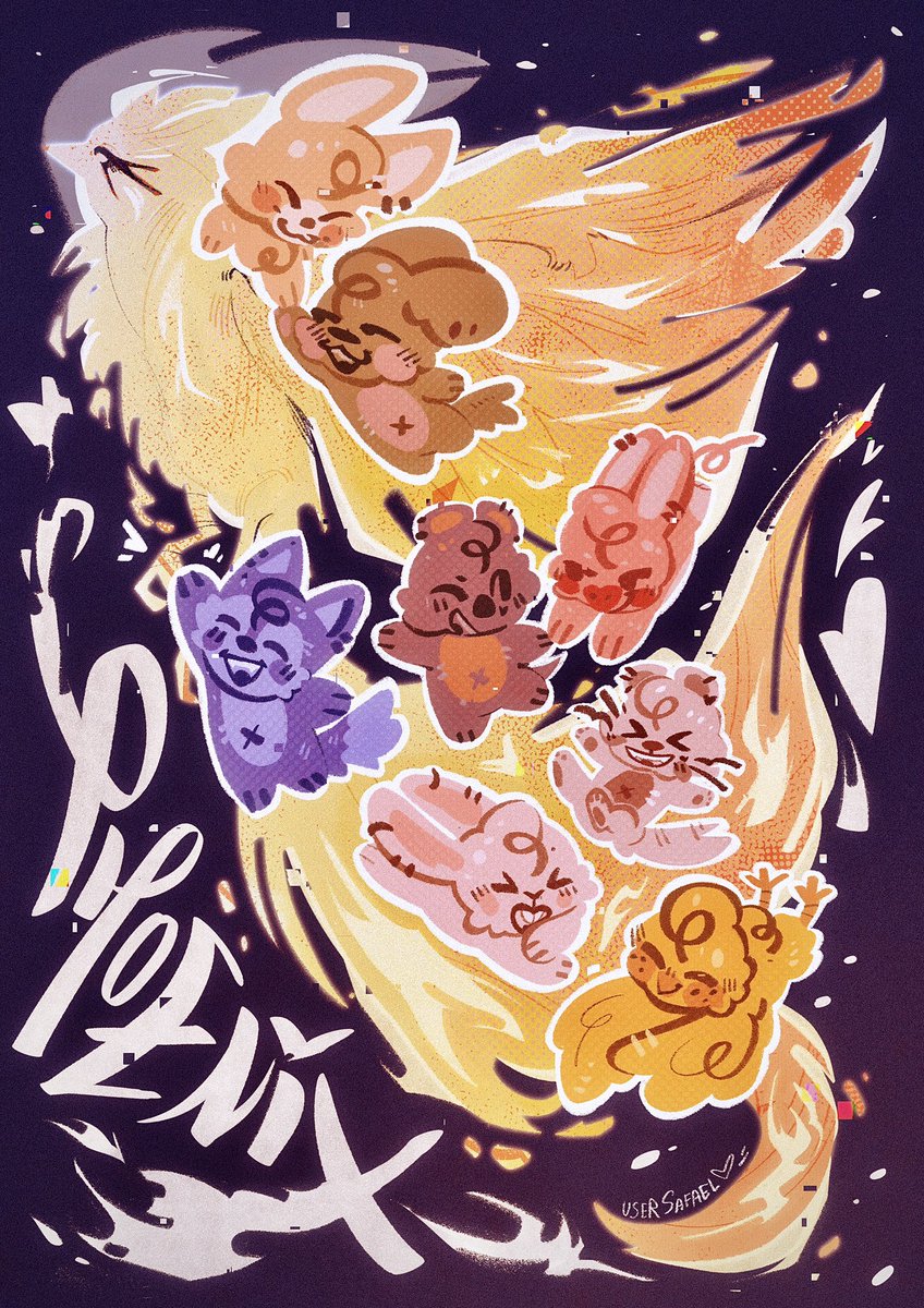 like a phoenix <з

#straykidsfanart #skzoofanart