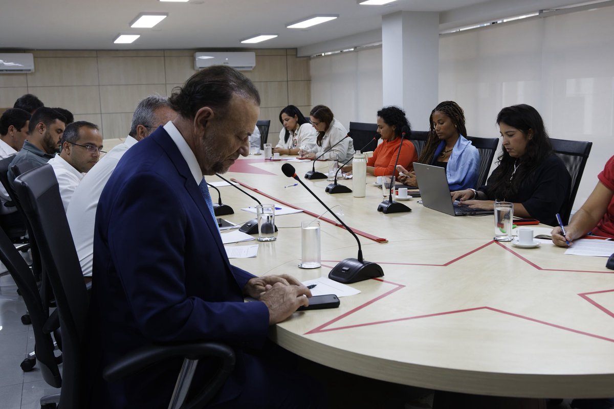 Reunião da Comissão Executiva Nacional do <a href="/ptbrasil/">PT Brasil</a>. Construção partidária e organização da luta para vencer os desafios de 2026!