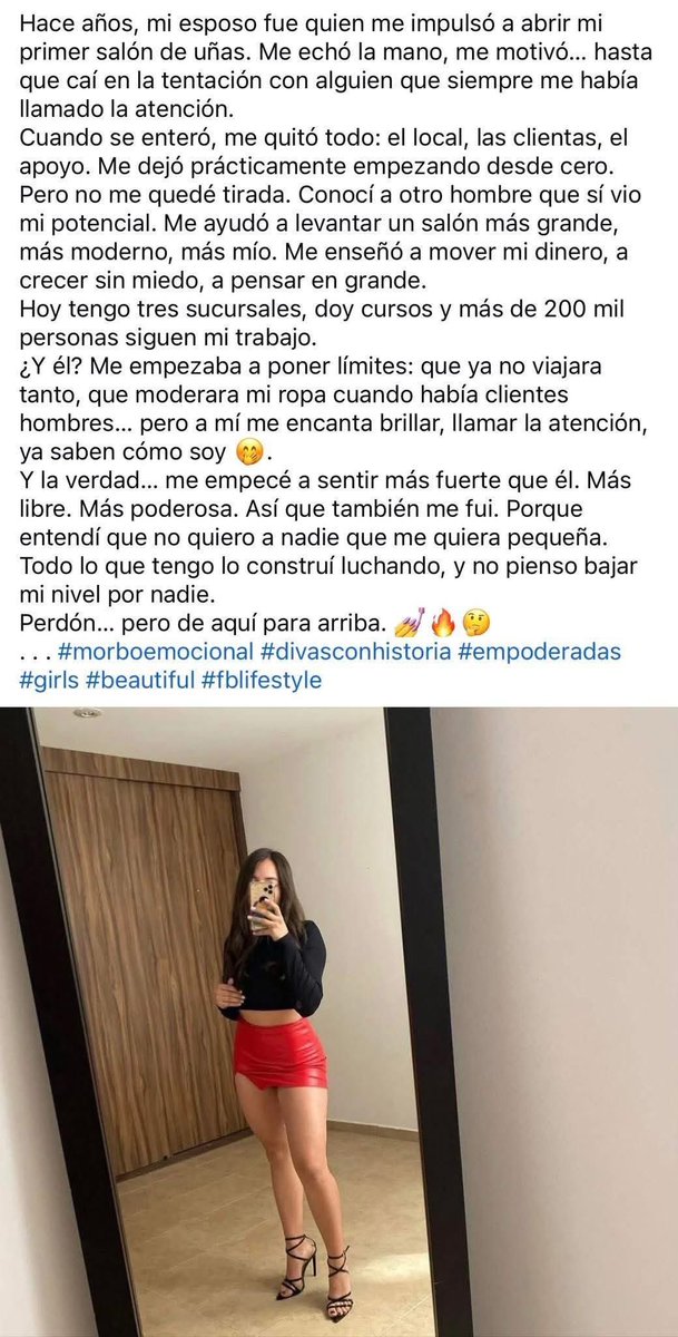 Mujeres y su necesidad de convertir la infidelidad en una historia de superación personal.