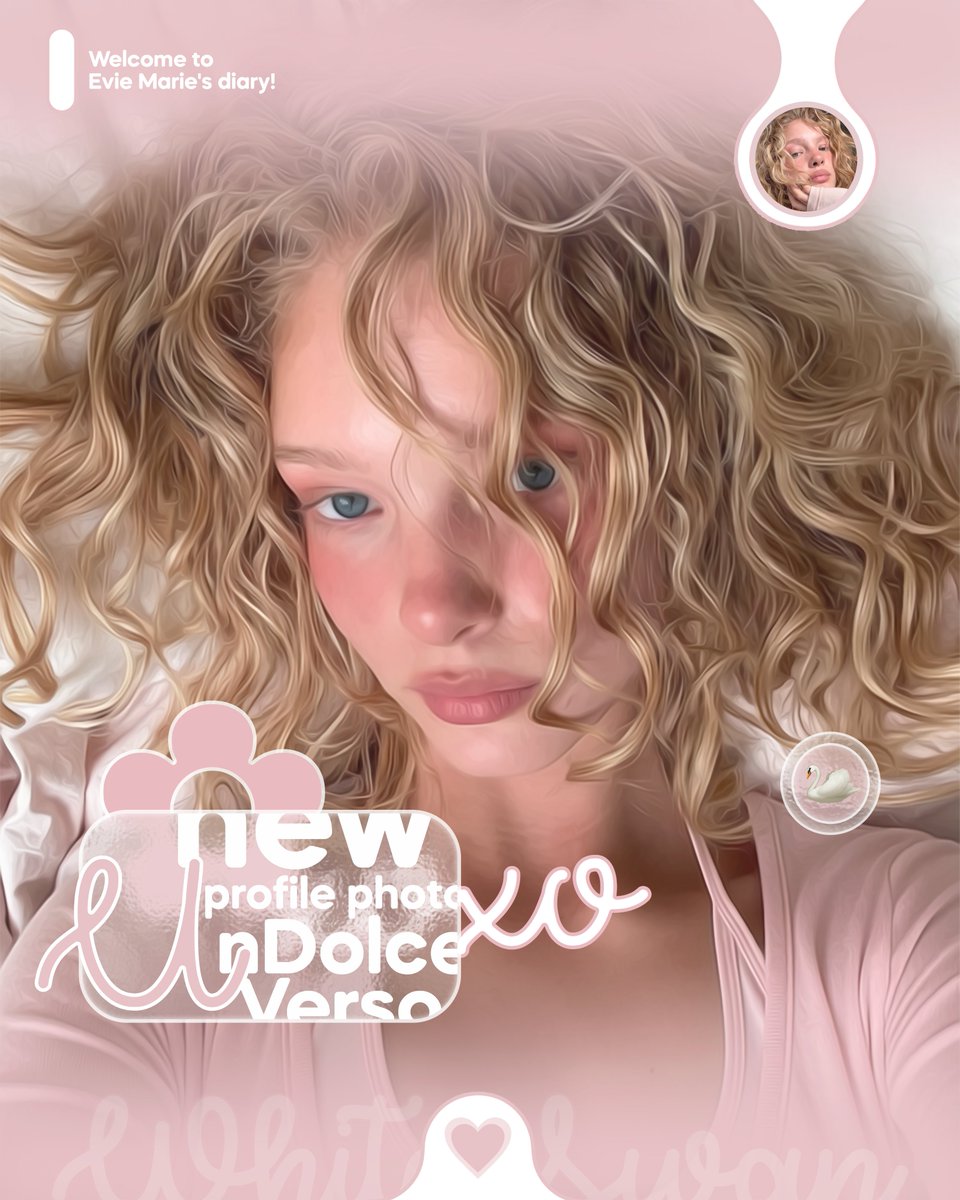 VersoAssente's tweet photo. 𐀶ઢ   ፧   ꒰  golden curls &amp; rosy dreams ꒱  ♡̊⃝̢   𖬺 love letters, xo. ♡!
🩰♥︎  (   an angel’s diary with petal-soft cheeks  જ✿ᩨ    )   Oh, 🦢! https://t.co/5legBh8Y6C