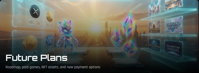 RCADIAHQ's tweet photo. Future plans 🔮

🔹We're building toward a Steam-like model where premium games can be purchased outright. Developers will be able to gate their games behind one-time payments, creating another revenue stream beyond tournaments. This opens RCADIA to narrative games, RPGs, and other genres that don't fit the tournament model.

🔹NFT-based game assets are on our roadmap. Imagine truly owning your in-game items, skins, and characters - able to trade them on marketplaces or use them across multiple games. We're working on the infrastructure to make cross-game asset ownership a reality.

🔹We're building the comprehensive Web3 gaming marketplace - a platform where players truly own their games, assets, and achievements. Think Steam meets blockchain: curated quality games, fair developer economics & real ownership

🔹Join our Discord community for the latest announcements, follow us here, and watch the platform - we ship updates regularly. Genesis Pass holders get early access to new features and exclusive insights into our development roadmap.

Want to know more ? 👉 https://t.co/9KlTRJB9wG

#XRP #XRPCommunity #unitydev