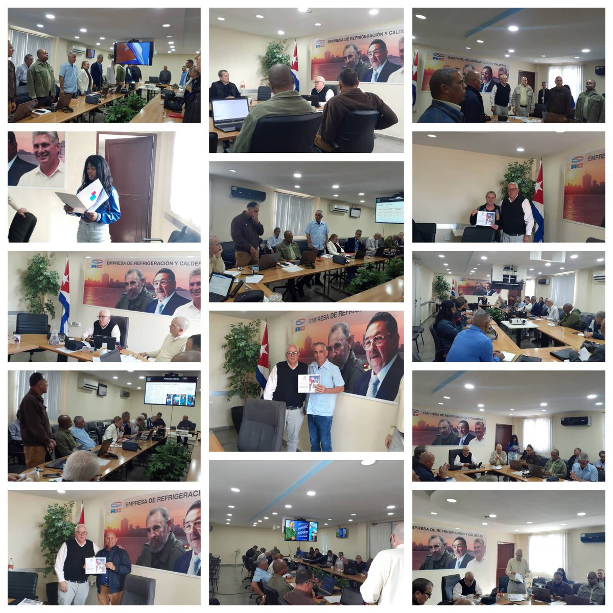 📊 Balance Anual Empresarial
Esta mañana sesionó el Balance Anual con la presencia del Vicepresidente de OSDE Gelect.
🔍 Temas clave debatidos:
· Estrategias para la búsqueda de ingresos en divisa.
· Fomento de las exportaciones.
✅ Aprobados los Objetivos de Trabajo para el 2026