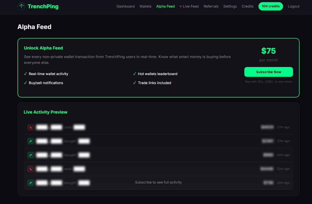 TrenchPing.io tweet media