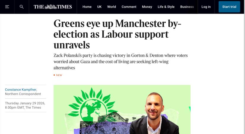 Zack Polanski tweet media