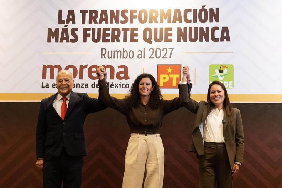 La alianza ganadora  del 2024,  reafirma su compromiso rumbo a las elecciones del  2027 ¡La transformación más fuerte que nunca!
