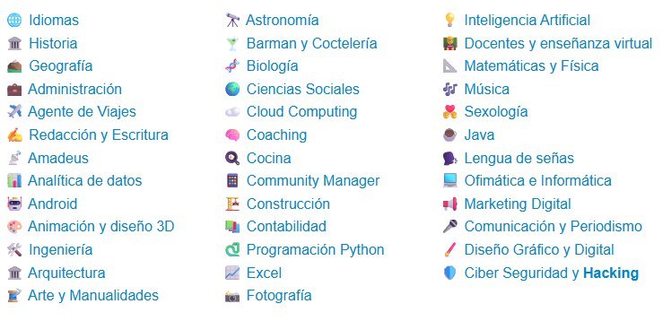 copyelpadrino's tweet image. Pocas personas conocen este sitio y, sin embargo, es una de las mejores plataformas para aprender de forma gratuita.

Aquí encontrarás más de 5000 cursos gratuitos, además de la descarga de libros, manuales y tutoriales que abarcan una enorme variedad de áreas : inteligencia…