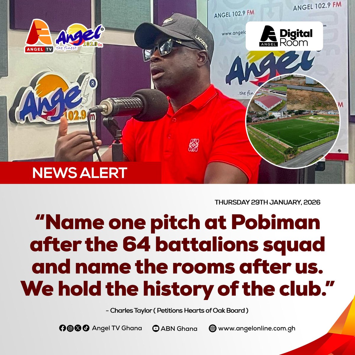 Charles Taylor to Hearts of Oak Board.