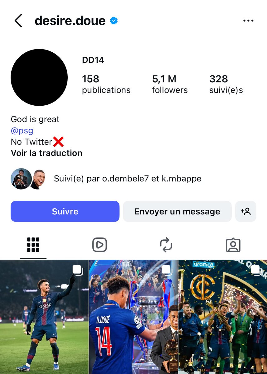 _BeFootball's tweet photo. PP fond noir, qu’est-ce qu’il se passe chez Désiré Doué et Bradley Barcola ? 🤨 https://t.co/10IjIRG0Xg