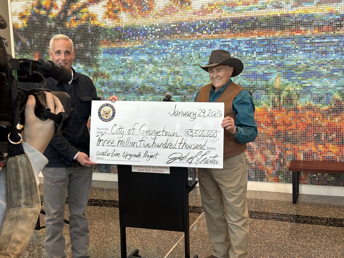 Rep. John Carter tweet media