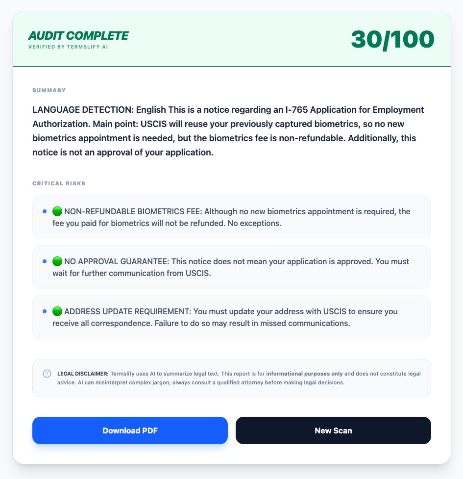 ravelinrudy's tweet photo. Termslify was a vision I built this because I was tired of legal jargon and 50-page contracts designed to hide the truth. Seeing people actually find value in what I've built is the best feeling in the worl! https://t.co/wrhBUwG01W
#BuildInPublic #SaaS #SoloFounder #Termslify https://t.co/yUocaLE25w