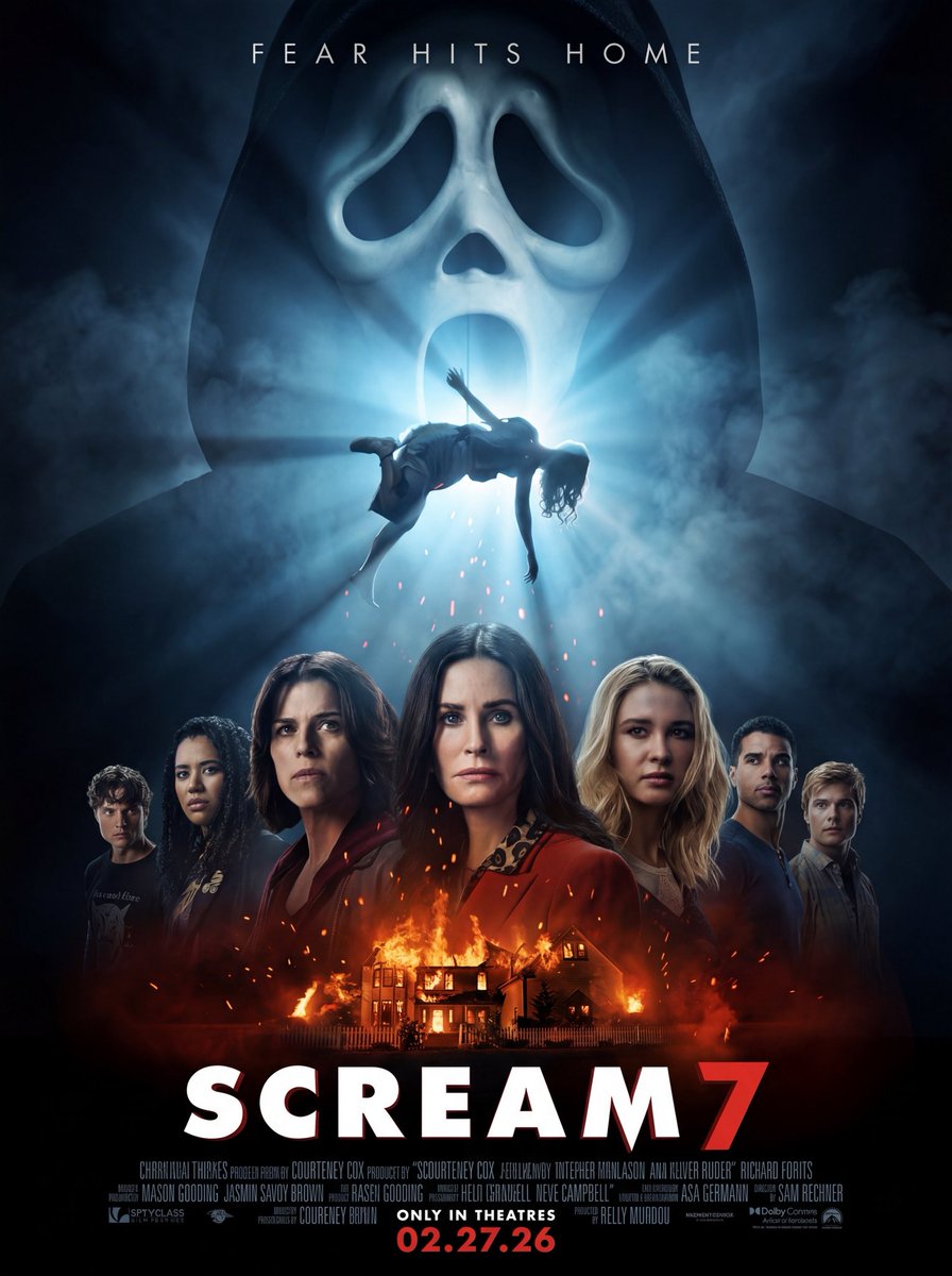 aspideywebhead's tweet photo. My own take on the Scream 7 movie poster 🔪👀

What do you think? 🔥

#scream7 #scream7news #scream7poster https://t.co/N4cz94BFFg