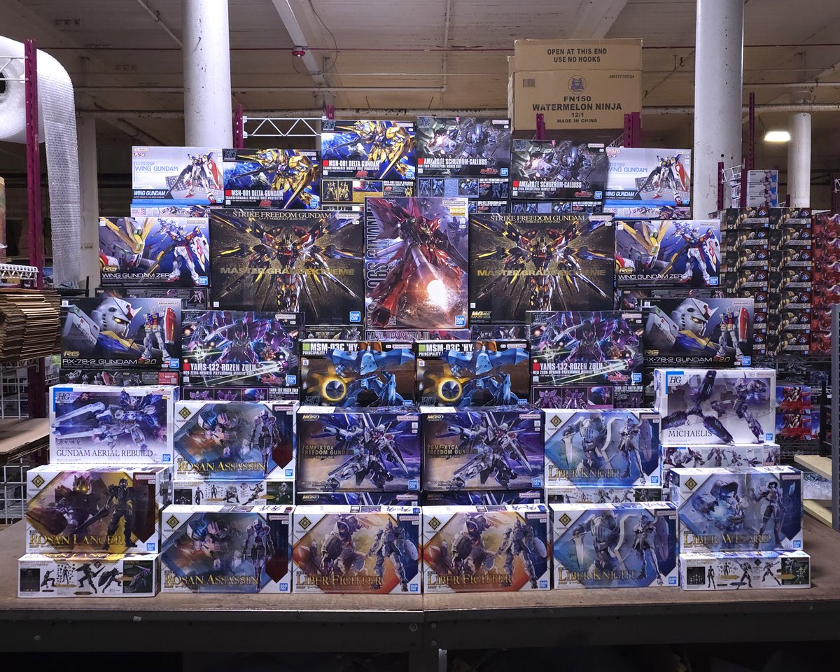 From Real Grade icons and High Grade favorites to MG powerhouses and fantasy builds, this restock is stacked.

gundampros.shop/product-catego…